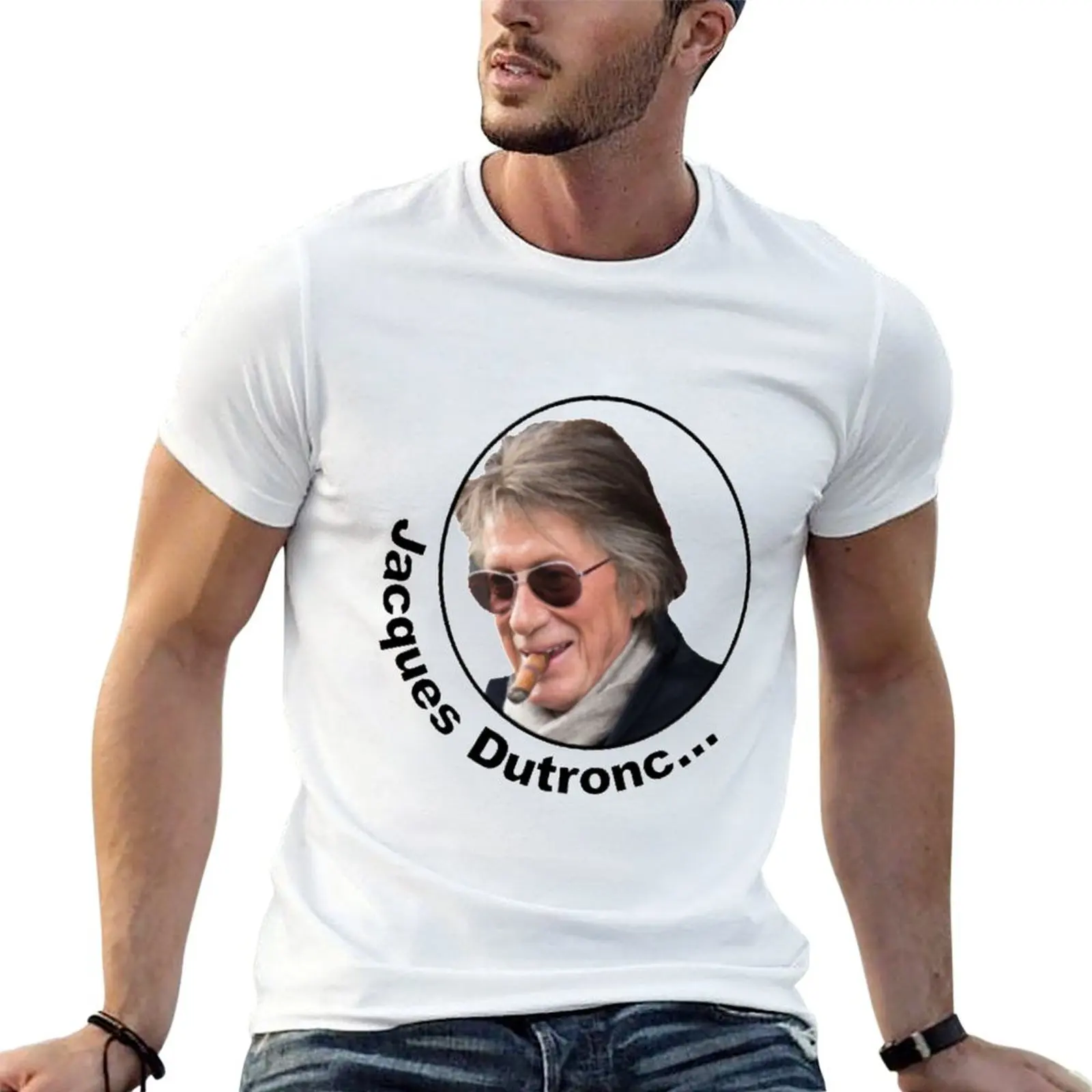 Jacques Dutronc Eternal T-Shirt UV Protection Outdoor Tee Shirt