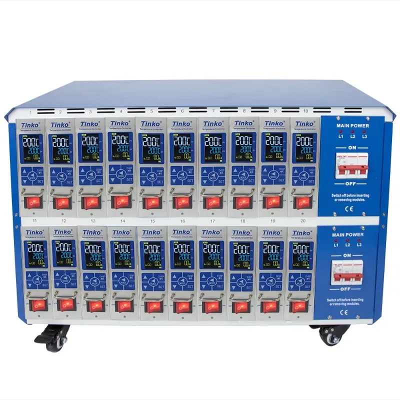 20 Zones Injection Molding Hot Runner Controller for Plastic Molding Machine
