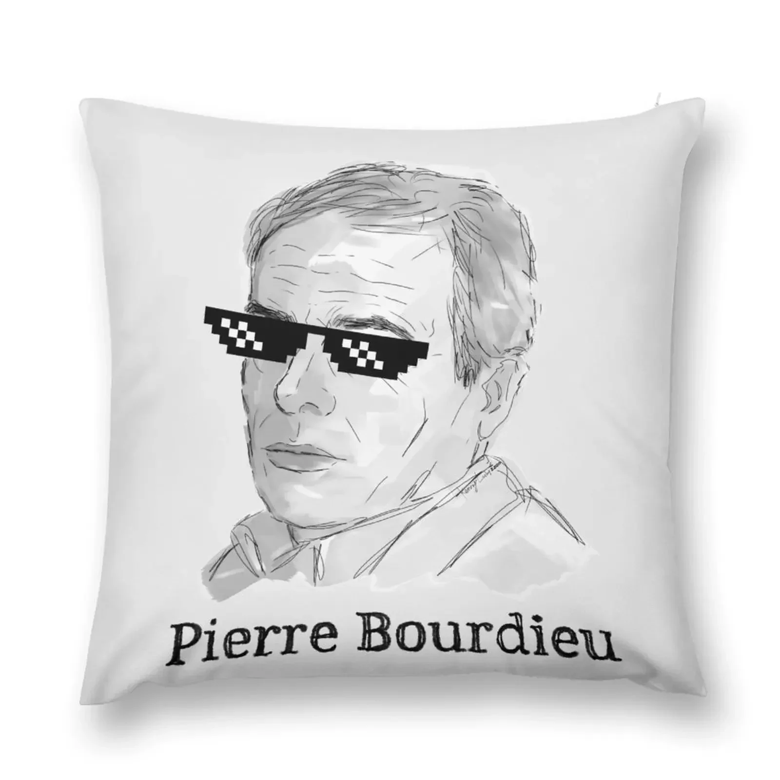 

Pierre Bourdieu meme Throw Pillow anime girl Cushions For Decorative Sofa pillow