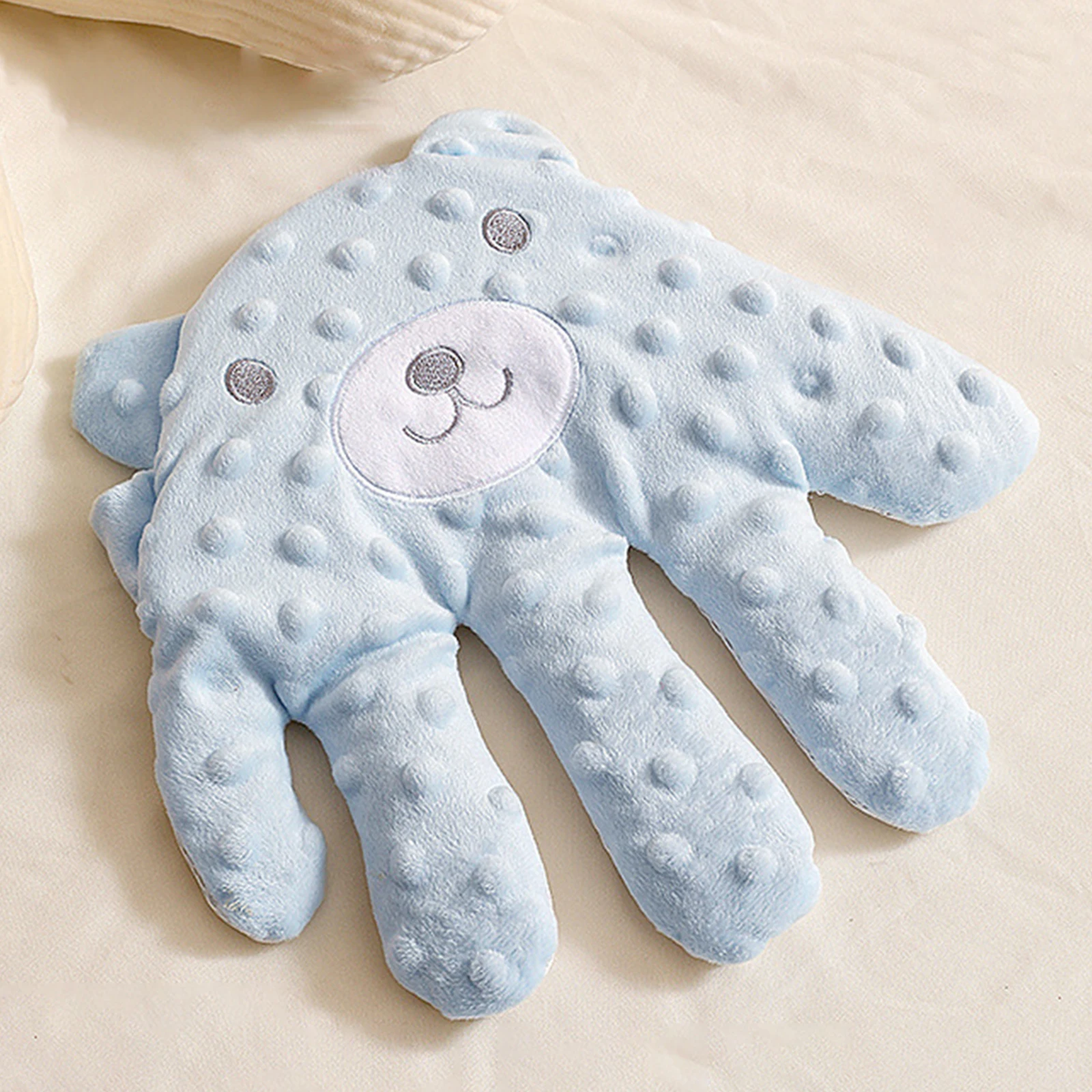 Electric Baby Soothing Palm Baby Soothing Hand Pillow Infant Patting Toy for Kids Birthday Christmas Gifts