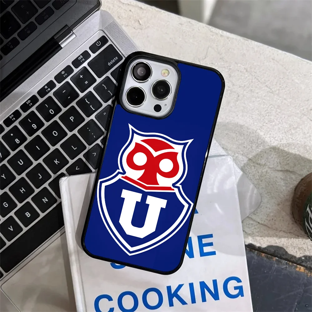 Chile University Logo Phone Case Strong Magnetic For IPhone 15 14 13 Pro Max 11 12 Mini Alex Mirror For Magsafe