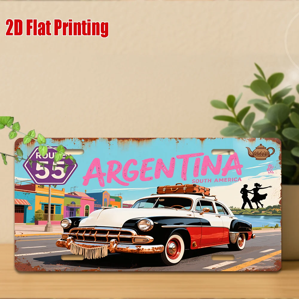 2D Flat,1pc, Vintage Metal Sign, Only for decoration, Outdoor Wall Art (11.8