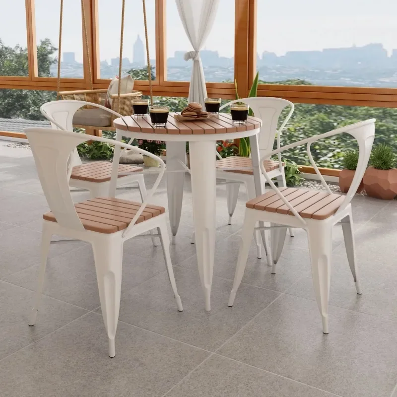 Sgabello tavolino set sedie da pranzo in legno Pub Living Mini Table Designer Accent Traje De Sala De Estar mobili moderni