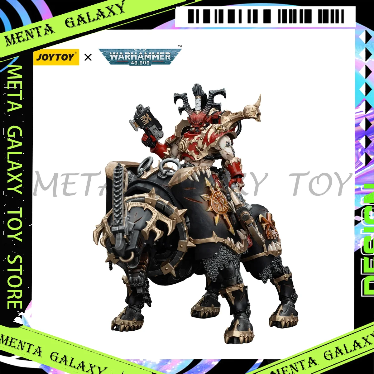 [Pre-Order] JOYTOY Warhammer 40K 1/18 Action Figures World Eaters Lord Invocatus Anime Figure Collectible Model Boy Toys Gifts