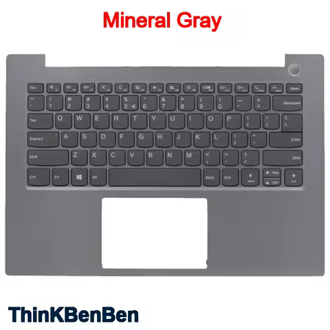 Mineral Gray Upper Case Palmrest Shell Cover Keyboard For Lenovo ThinkBook 14 14IML 14IIL 5CB0W44412 5CB0W44406 5CB0W44413