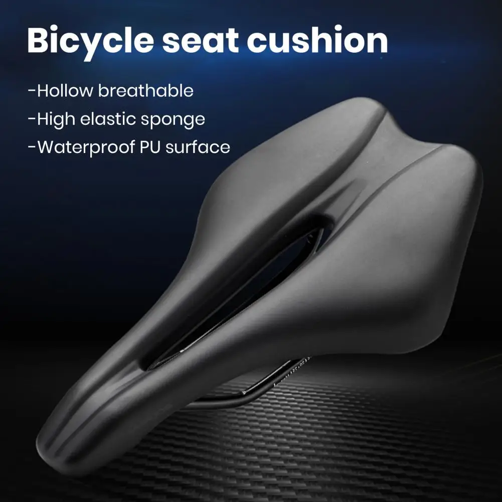 

Ventilated Bicycle Seat Bicycle Saddle Ergonomic Breathable Bike Saddle Cushion Wear-resistant Shock Absorbing for Cyclists