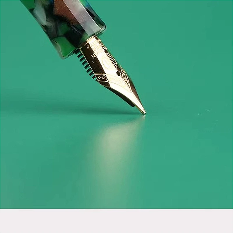 penna-stilografica-majohn-s5-trasparente-a-forma-di-pesce-strumento-creativo-per-inchiostro-colorato-penna-in-iridio-per-calligrafia-e-pittura-forniture-per-ufficio