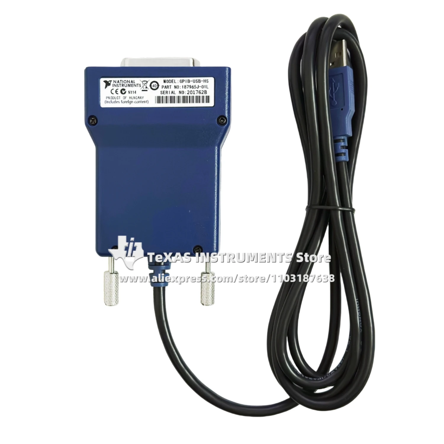 【TI Official】بطاقة NI GPIB-USB-HS GPIB-US-HS GPIB إلى بطاقة USB بطاقة الحصول على NI بطاقة IEEE488 778927-01