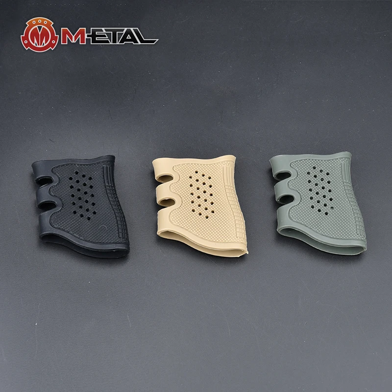 

Tactical Glock G17 G18 G19 P1 AR15 M4 Pistol Silica Hand Rubber Cover Increase Friction Airsoft Hunting Weapon Accessories