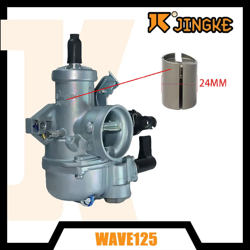 

24MM Wave125 Motorcycle Carburetor For Keihin Honda Wave110 100 Xrm125 BIG W125 WAVE DREAM EX5
