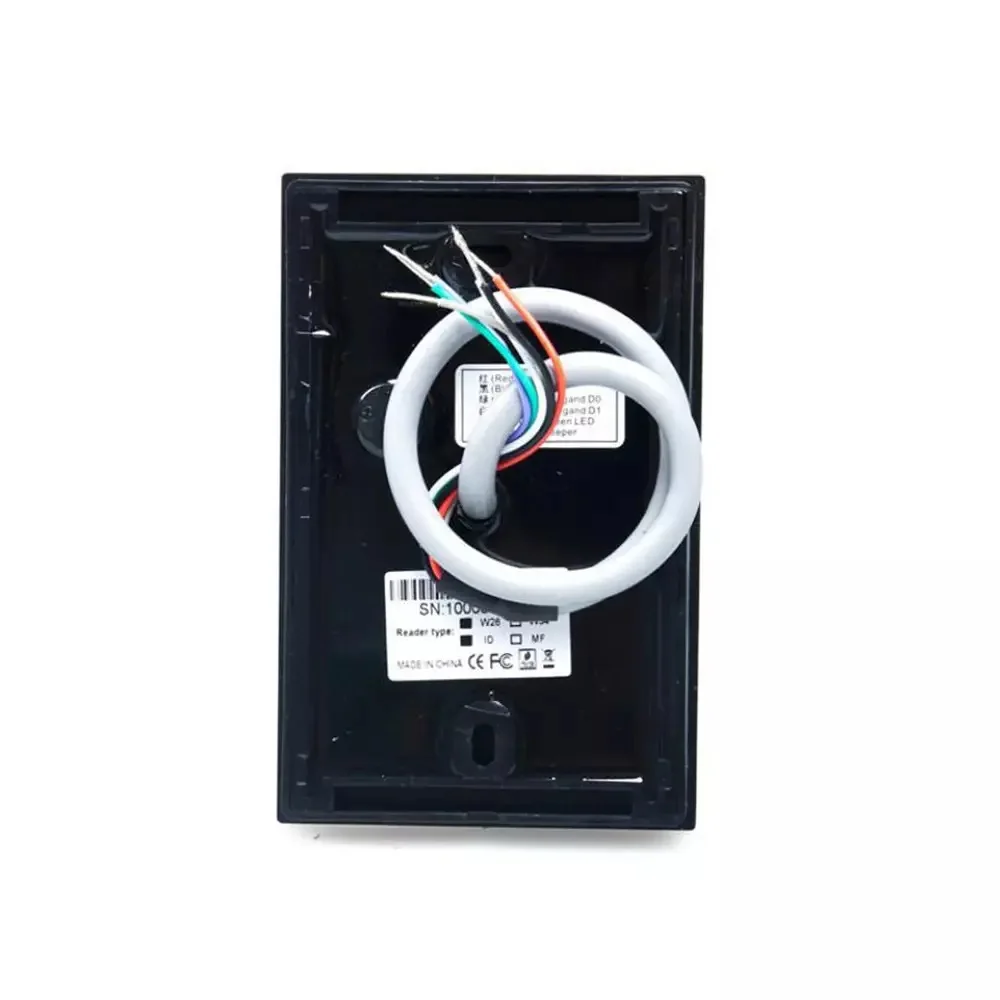 KR100E 125KHz RFID Wiegand 26 Proximity Slave Reader IP65 Waterproof Outdoor EM4100 ID Card Door Access Control Security System