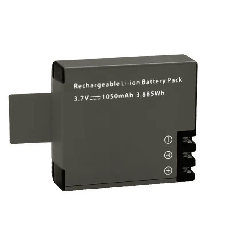 [LXYA68Z!] 3.7V 1050Mah Li‑ Battery For SJCAM