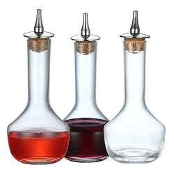 Glass Bitters Bottle, Japanese Style, 90 ml, 3 oz
