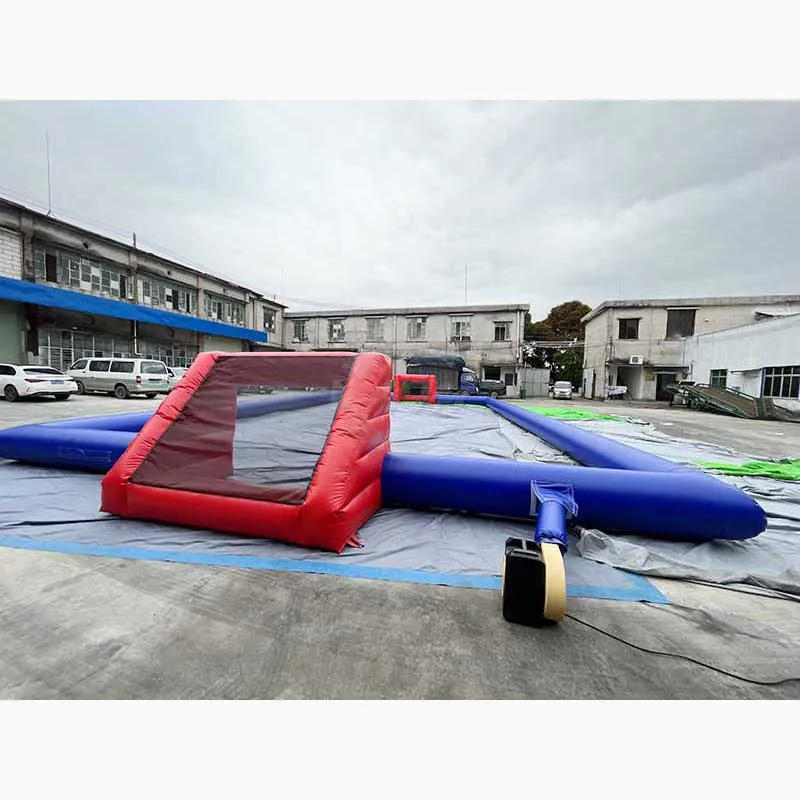 Juegos de arena y campo de fútbol inflable de PVC directo del fabricante con soplador que incluyen kits de reparación para eventos