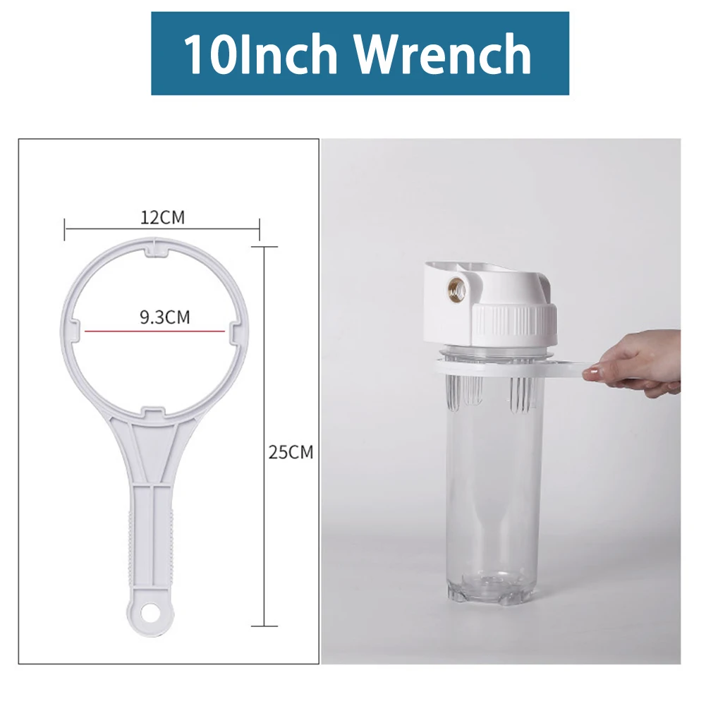 Filter Bottle Wrench Water Filter Wrench for 10 and 20 Bottles Fast and Easy Open and Tighten Fits For 1812 Membrane Housing