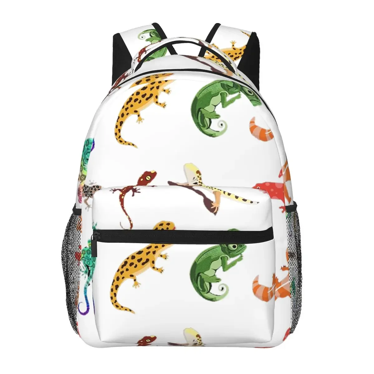 Gecko-Best Gift For Gecko Lovers Backpacks Boys Girls Bookbag Children School Bags Kids Rucksack Shoulder Bag Large Capacity