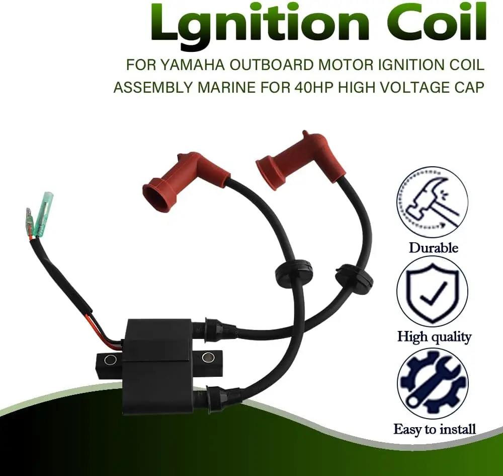 6F5-85570-10 6F5-85570-11 6F5-85570-12 6F5-85570-13 Fit For Yamaha Outboard Motor Ignition Coil Assembly Marine Ignition Coil fo