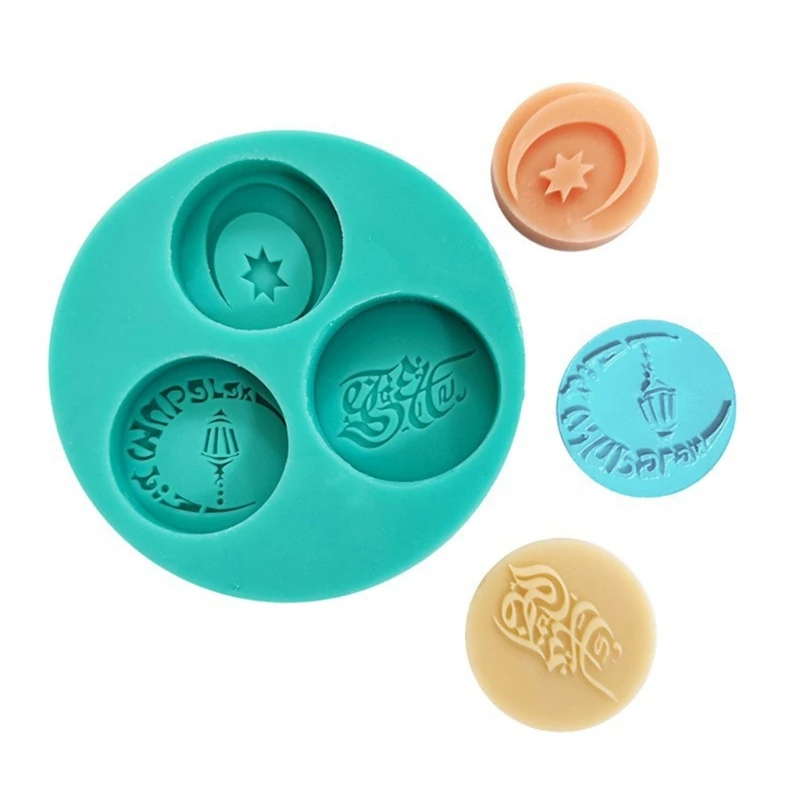 Ramadan Series Cake Moulds Fondant Moulds Chocolate Molds Silicone Material Baking Moulds Baking Accessories 17 Styles