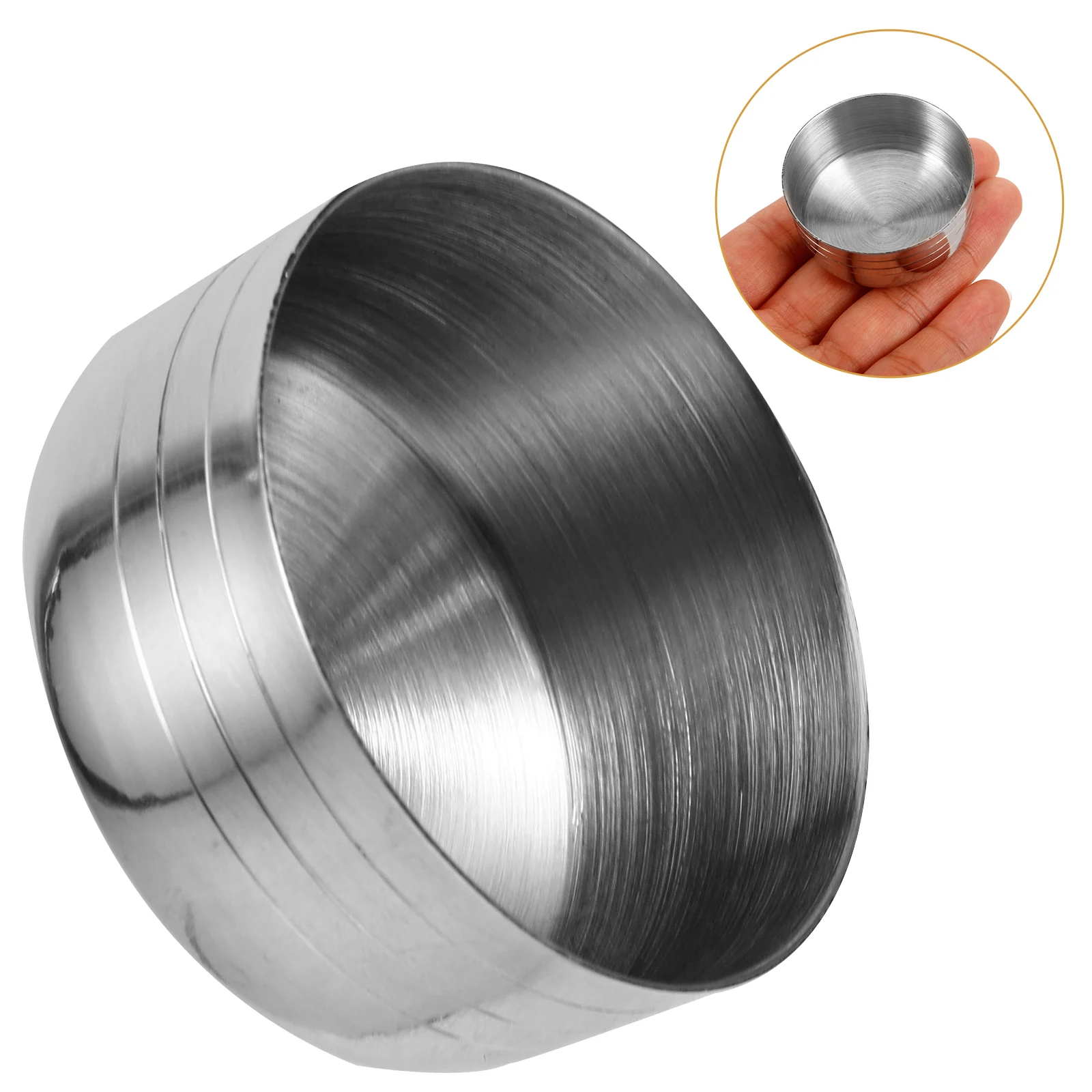 

1PC Shaker Bottle Replacement Lid Cap Top Stainless Steel Splash-Proof Cup Cover Cocktail Shaker Cover Shaker Pot Lid
