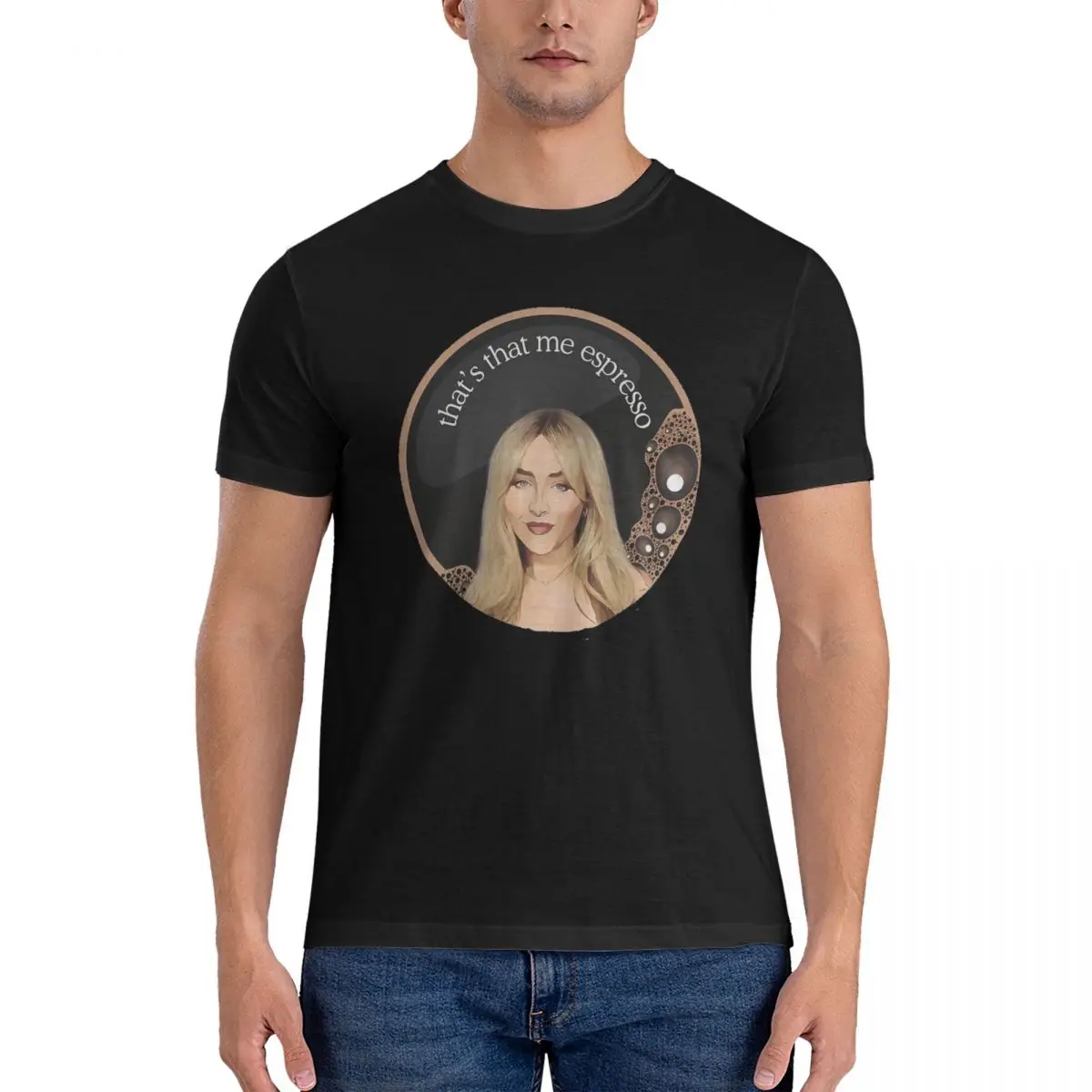 Sabrina Carpenter That's That Me Espresso T-Shirts Men O Neck Pure Cotton T Shirt Short Sleeve Tees Clothes official-website