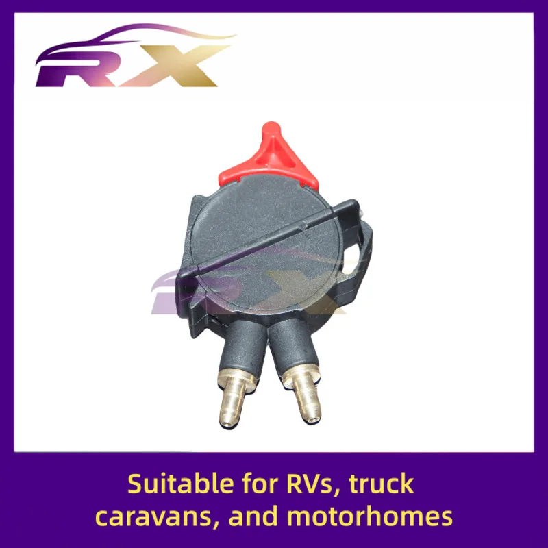 مناسبة لصمام الهواء لمقعد الشاحنة الحمراء RV Caravan Motorhome Isling ISRI مع مفتاح التحكم الروك للشاحنات 2586418C91 #5