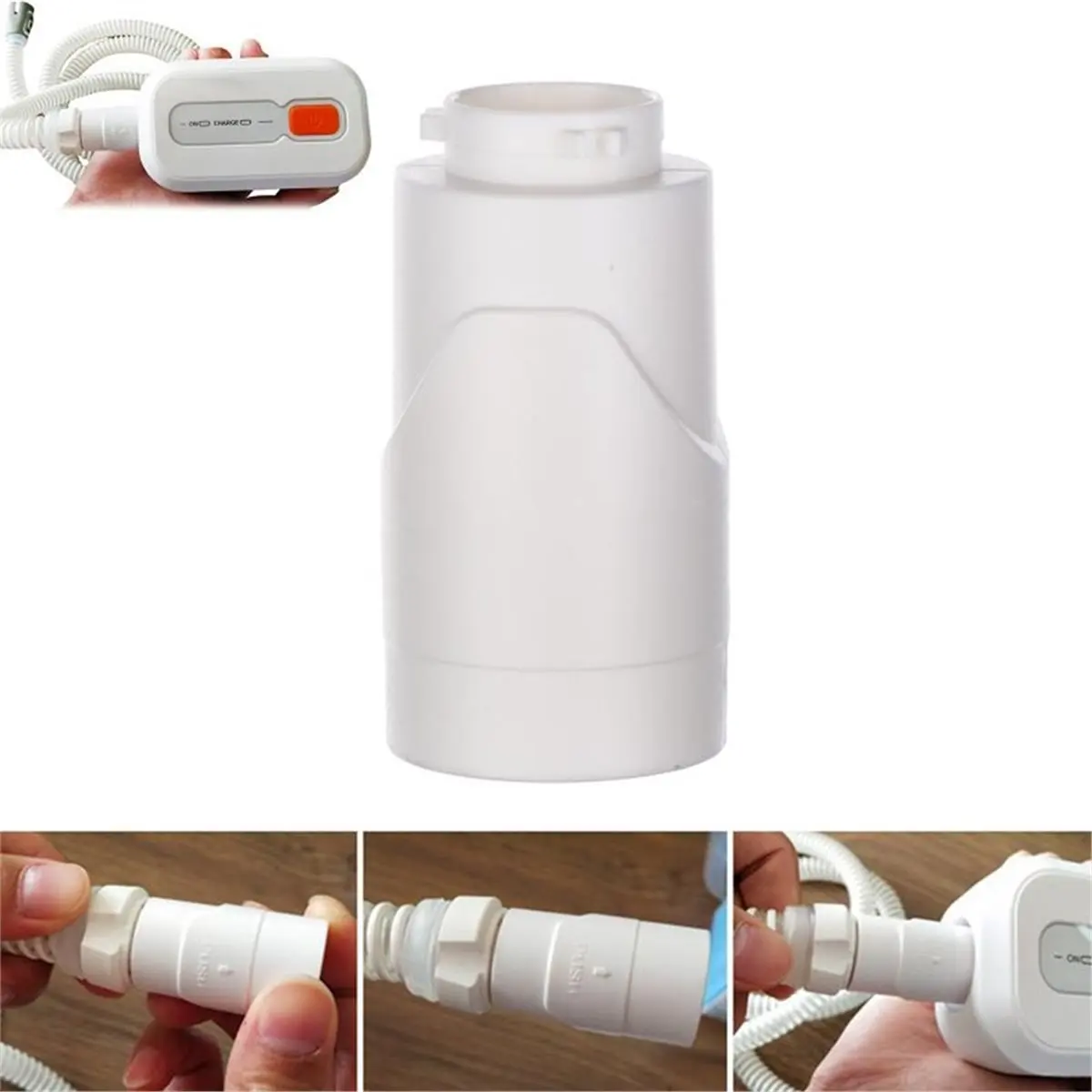 ~！【Best Seller】4Pcs Airmini Hose Connector, Travel-Friendly Accessories