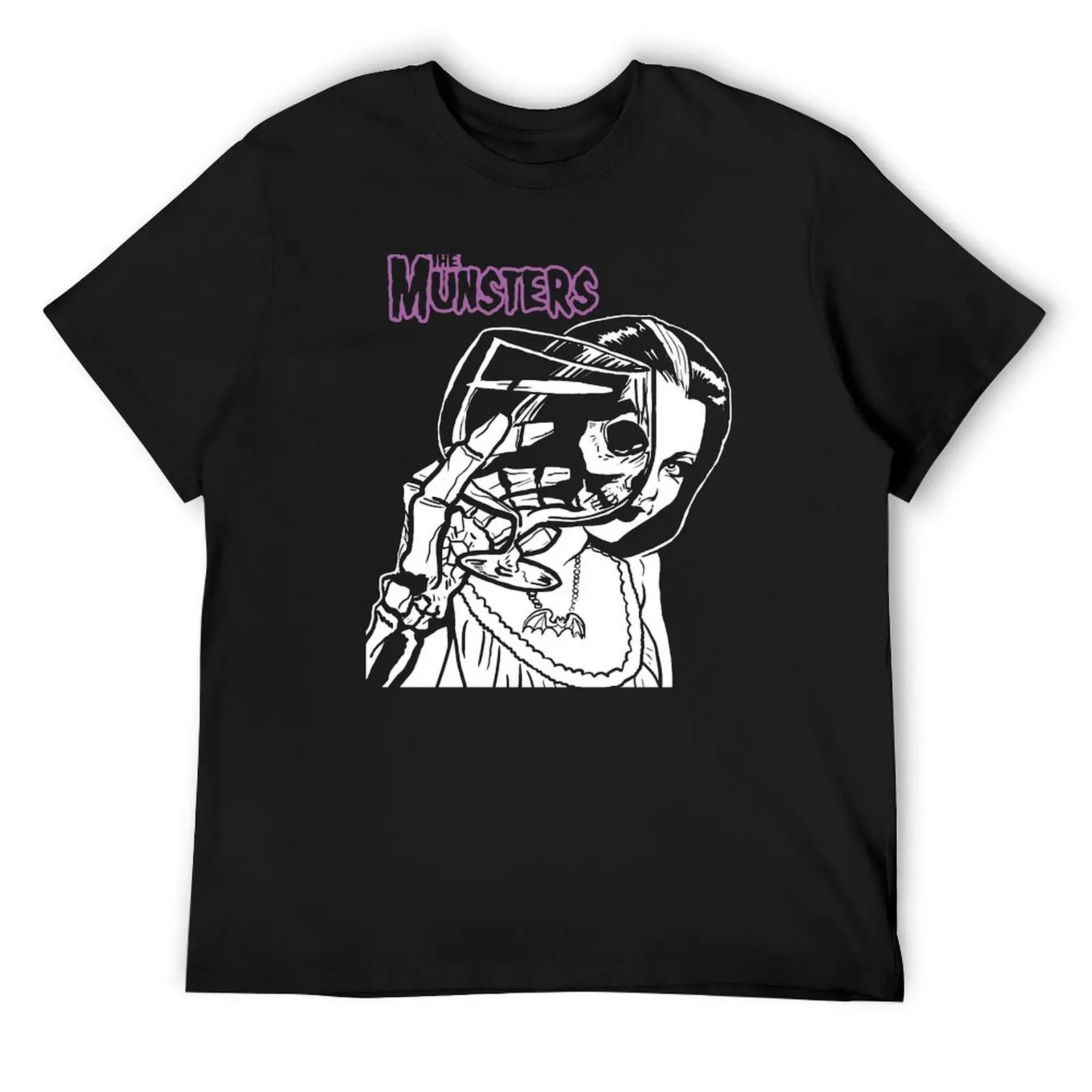 

Футболка Munsters - Die Die My Lily, новое издание, летняя одежда, футболки, мужские вещи в стиле аниме, мужская хлопковая футболка