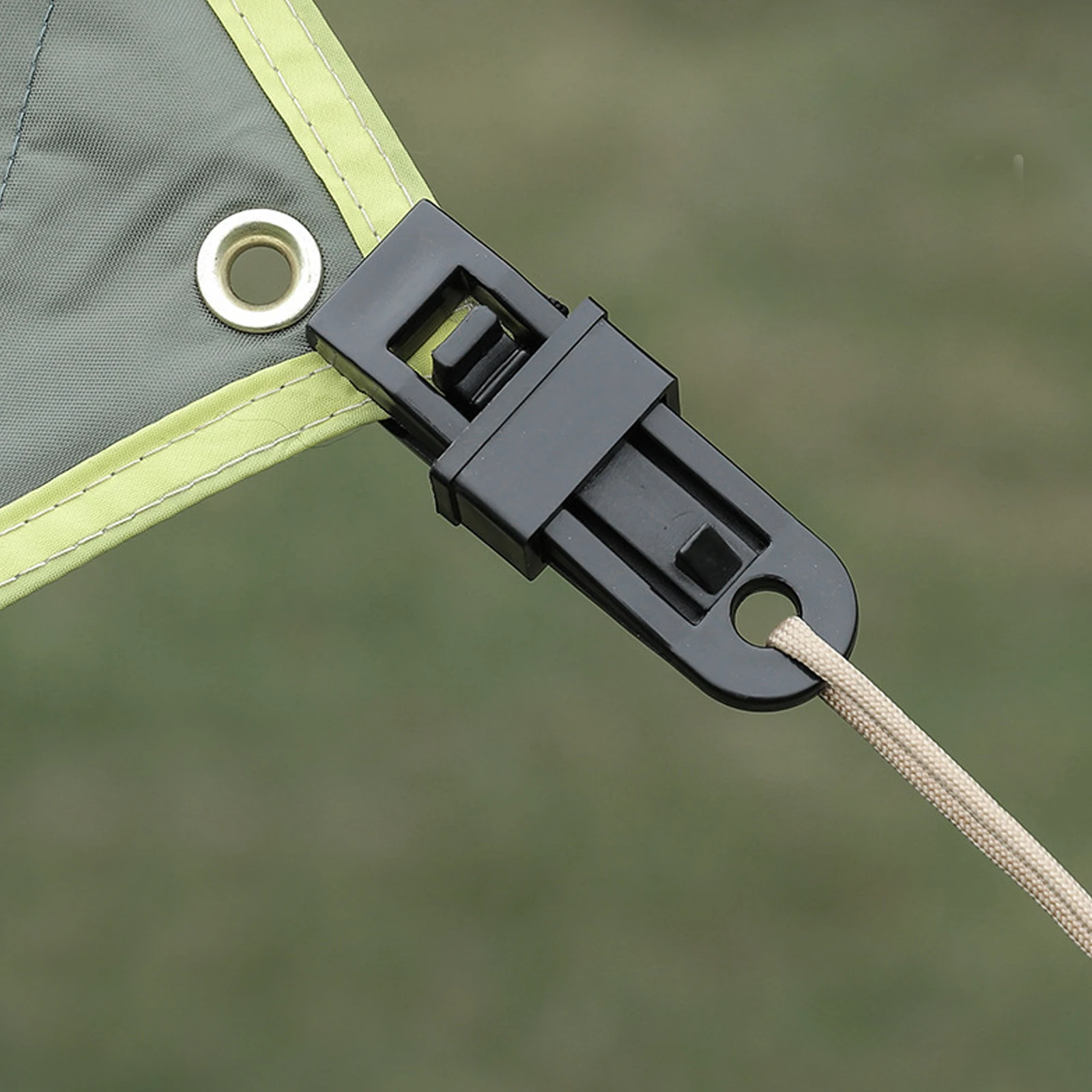 

10pcs Tent Clips High-grade Plastic Barb Clamps Camping Inflatable Heavy Duty Fasteners Outdoor Tarp Clips Compact Lightweight