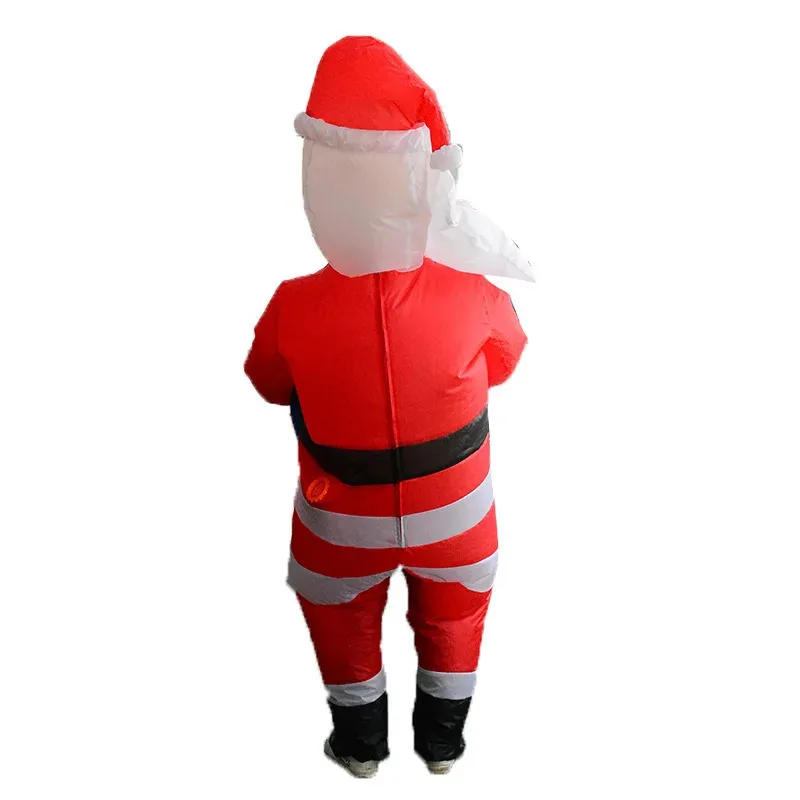 Halloween Inflated Garment Christmas Fun Claus Ghost Holding People Inflatable Clothing Office Hug Of Santa Prank Props yj/1
