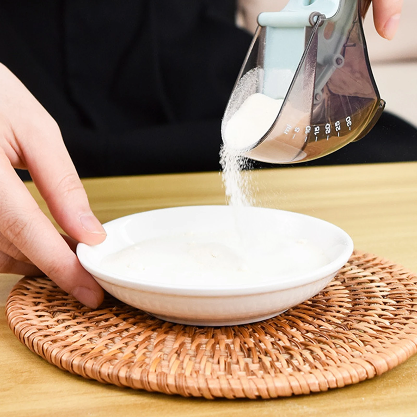 

Pet Measuring Spoon Food Scoop Digital Kitchen Scale Dog Scoops Abs Measure Feeding