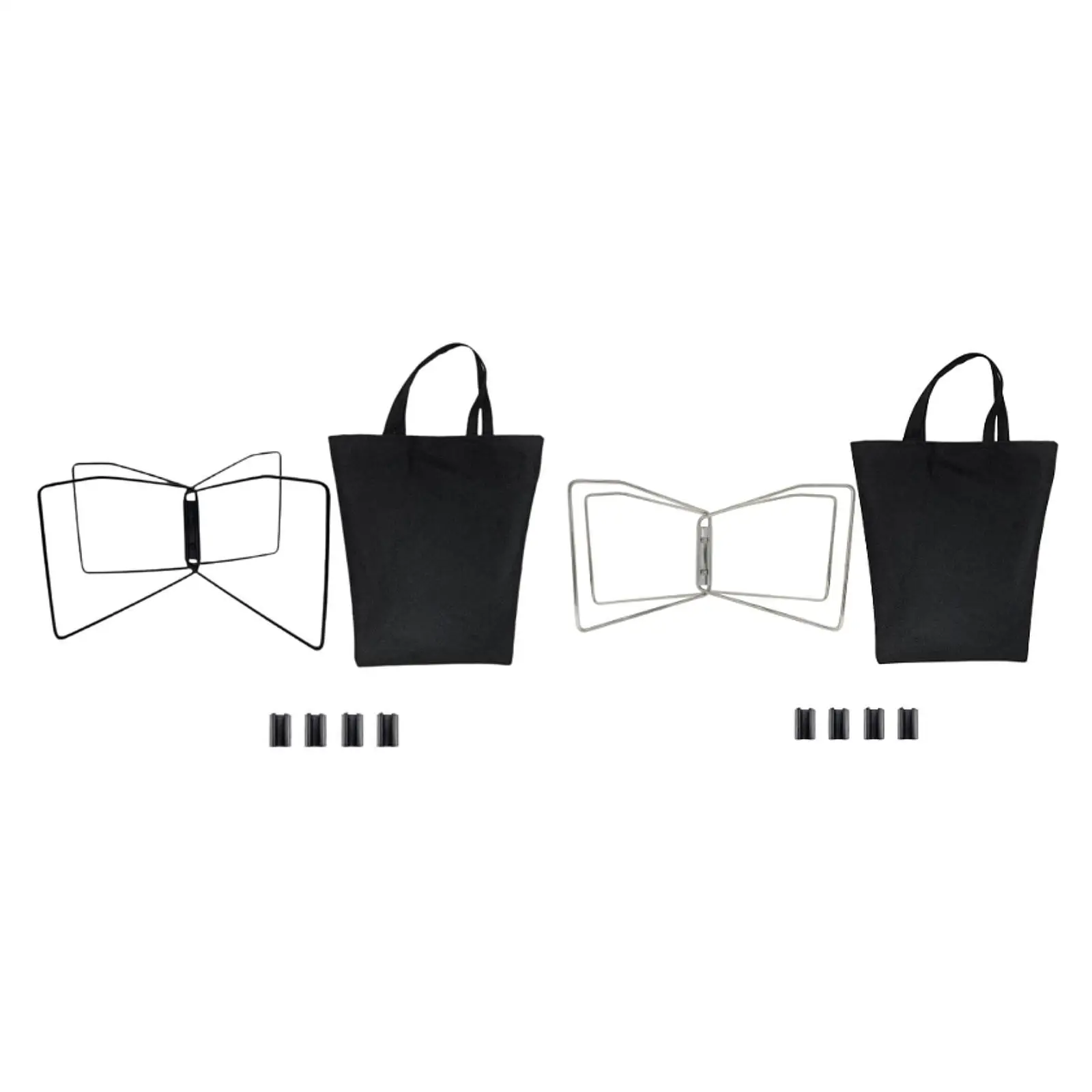 Foldable Cooler Stand Lightweight Sturdy Trash Bag Holder Multifunctional Suitcase Rack for Cooking Outdoor Travel Camping BBQ