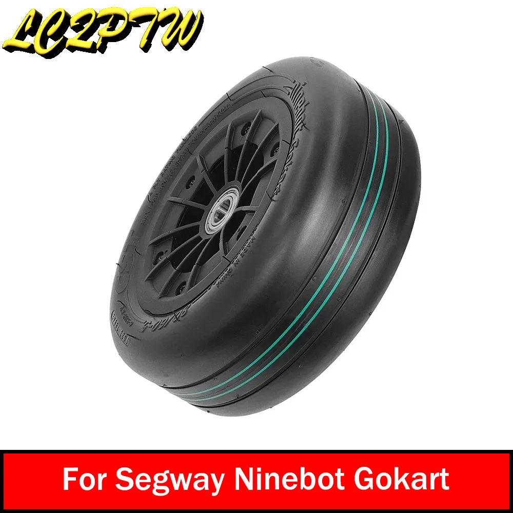 Original Front Wheel Rubber Tire Replacement Accessories For Segway Ninebot Gokart Pro Gokart Kit Karting Explosion-proof Tyre