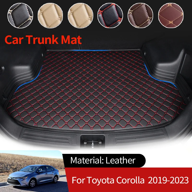 for Toyota Corolla Auris Suzuki Swace Hatchback E210 2019~2023 Boot Liner Cargo Rear Trunk Mats Luggage FLoor Waterproof Carpets