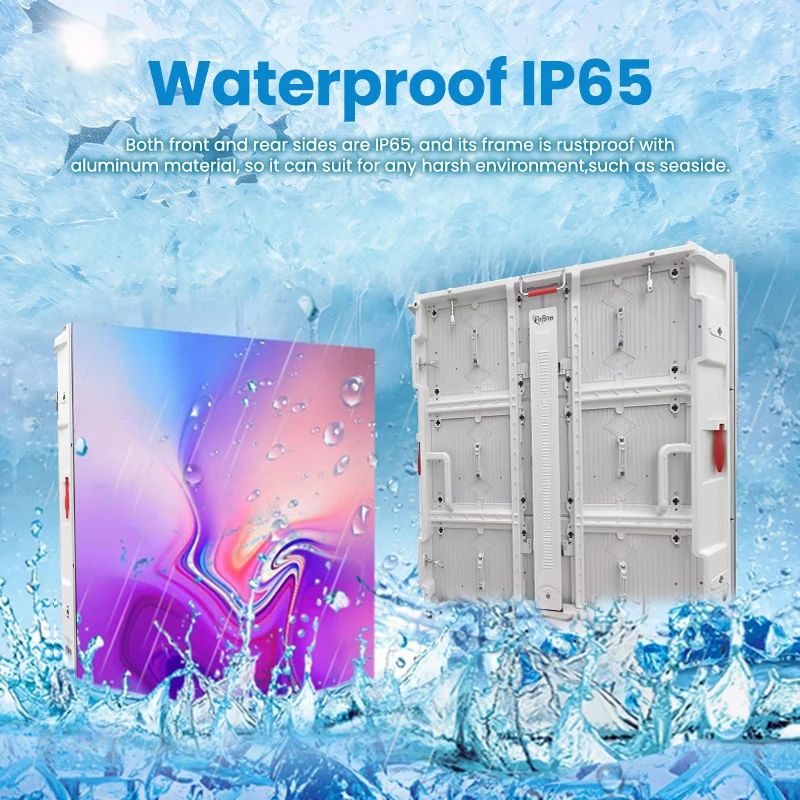 Double Sided LED Digital Billboard Outdoor 960x960 LED Display Wall Cabinet P4 P5 P6 P10 Advertising LED Screen