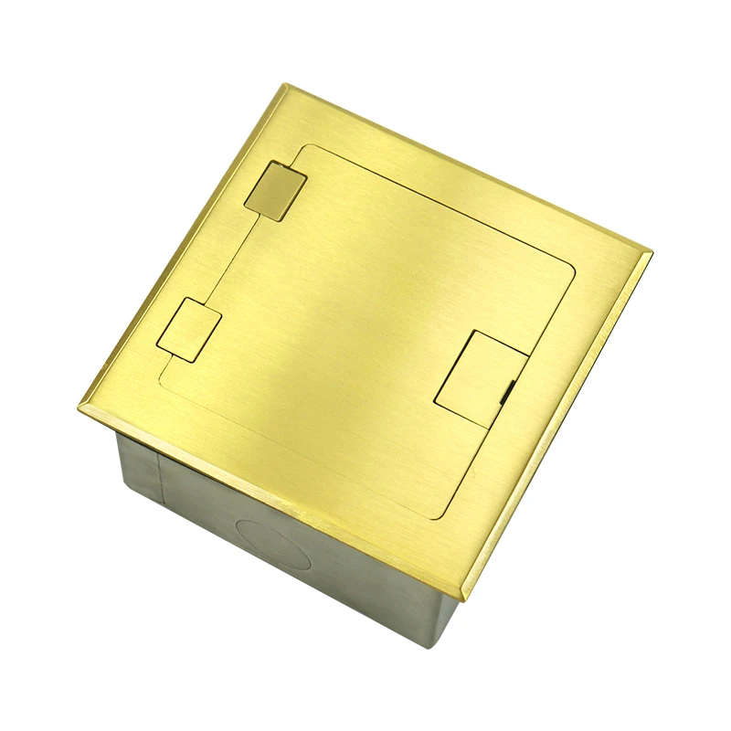 The ground socket is all copper and waterproof, and can be placed on the 86 type panel stainless steel flat plug one, two,