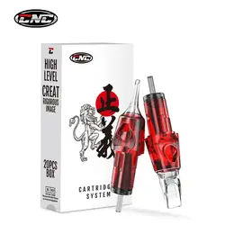 CNC 20PCS Tattoo Cartridge Needles RS RL RM M1 RLT Disposable Sterilized Makeup Permanent Safety Tattoo Needle