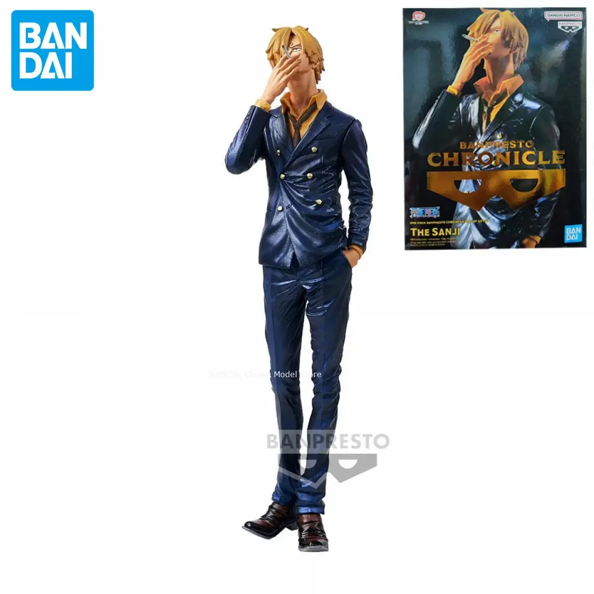 

26Cm Official Original Banpresto One Piece Chronicle King of Artist The Sanji Figure Anime Genuine Collectible Boxed Model