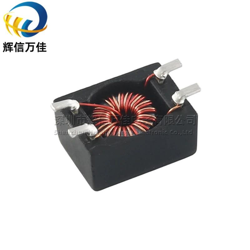 10PCS/SMD Common Mode Inductor Filter 471 470UH 0.5A Miniature Four-legged Magnetic Ring Coil Common Mode Choke Coil SF0904-471