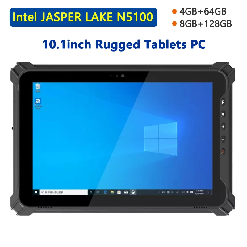 10.1 inch TFT Windows10 Rugged Tablets PC for Outdoor Use Industrial Computer for Forklift Tablets PC Panel MIL-STD-810G