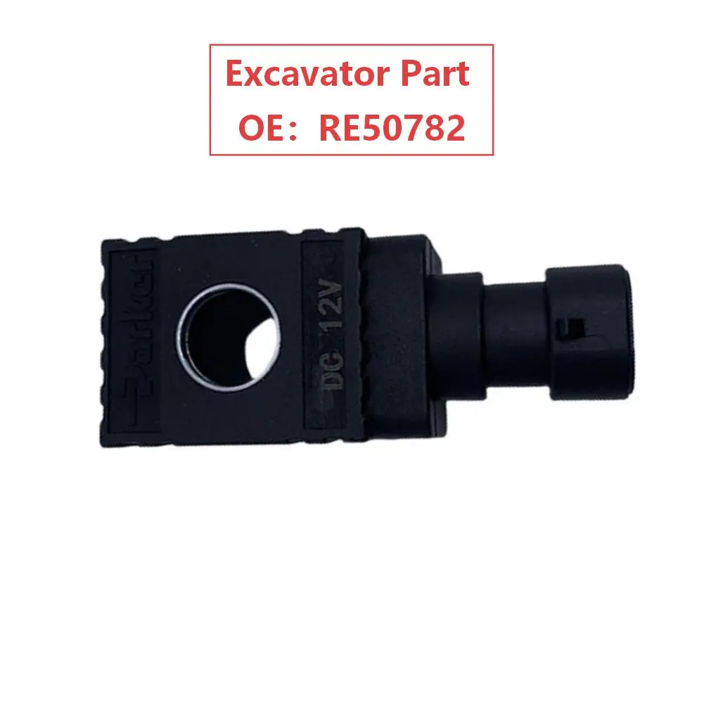 RE50782 Electromagnetic Coil 12V DC for Medium and For Large For excavators Compatible with 4250 6100 7220 8100 9100