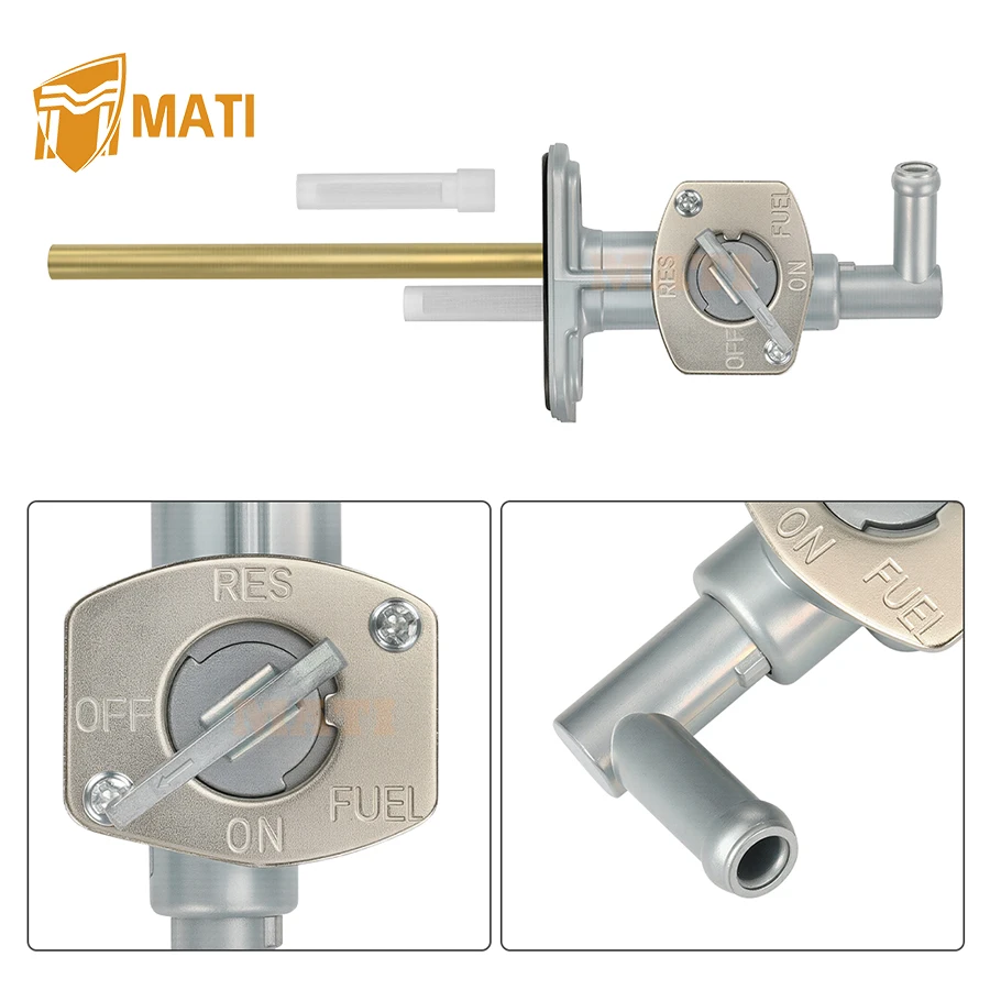 M MATI High Performance Fuel Gas Petcock Valve Tap w/ O-Ring For Suzuki DR-Z400 DR-Z400E 2000-2007 44300-29F10