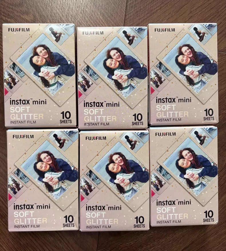 10 20 30 arkuszy Fujifilm Instax Mini Color Soft Glitter Film Papier fotograficzny do Fuji Mini 12 11 9 7s 25 26 90 Aparatów Natychmiastowych SP-1 2 — zdjęcie produktu 2