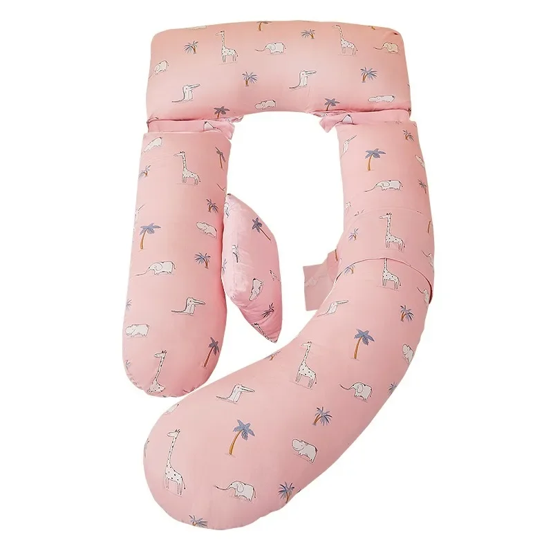 Yastık Bel Koruma Yan Uyku Yastığı Çok Fonksiyonlu Destek U-Şekilli Yastık Gebelik Pedi Uyku