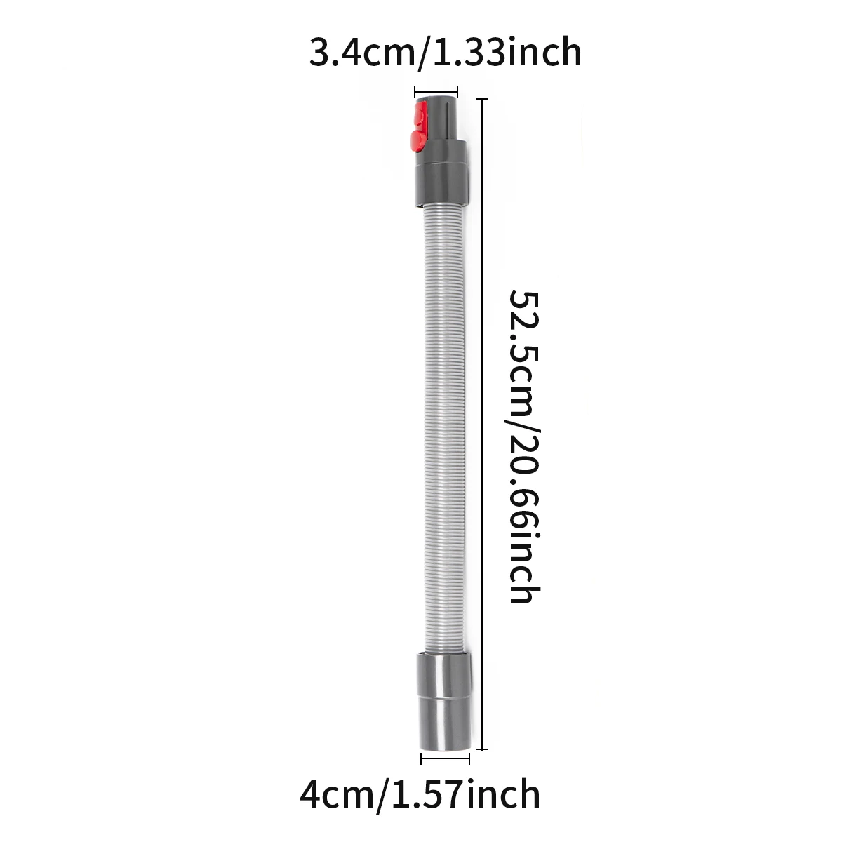 For Dyson V7 V8 V10 V11, Telescopic Extension Hose Vacuum Cleaner Replacement Accessory view 3