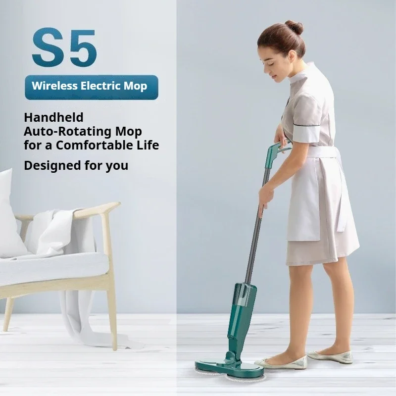 2026 Upgraded S8 Handheld Wireless Electric Mop - Cordless Floor Cleaning Machine for Home Use