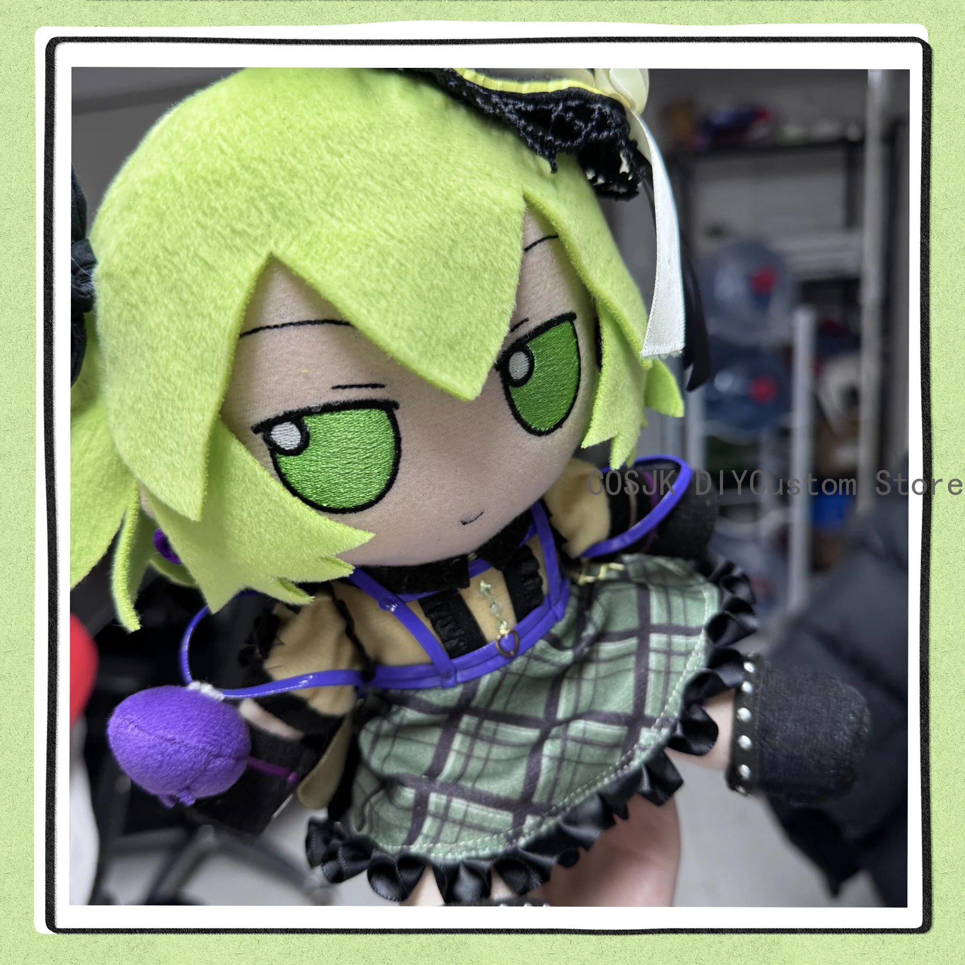 

Милая фигурка-подушка Комейдзи Коиши из Touhou Project FUMO, геройница Ледяной Феи, в сидячей позе, 20 см, аниме-мультяшный талисман