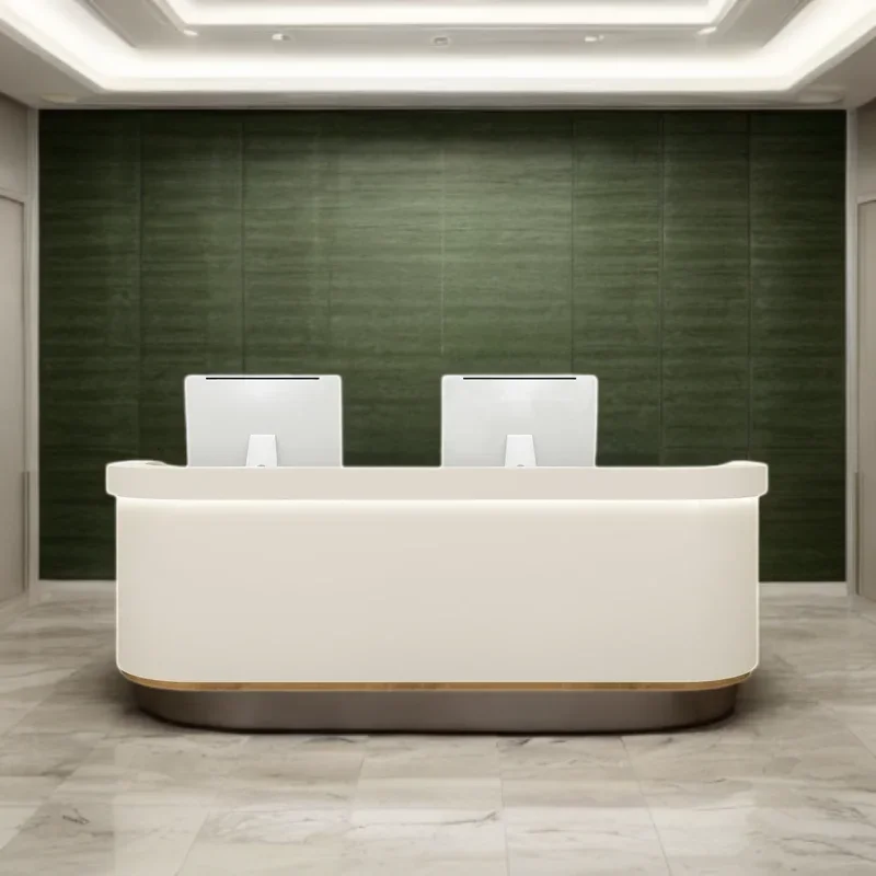 

Customer Center Beauty Salon Reception Atril Desks Front Desk Counter Tables Pulpito Professional Office Furniture Table De