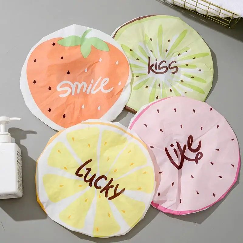 

Waterproof ower Cap Women's Sle Kitchen Ladies Oil-proof Bath Hat Cute Head Cover for Personal Hygiene And Cleaning Tools