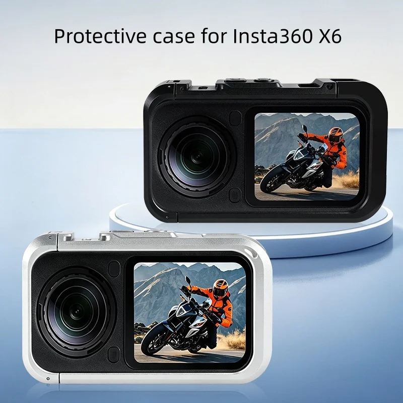 Metallschutzhülle geeignet für die Insta360 X6 Kamera 
 ​ – Detail 1