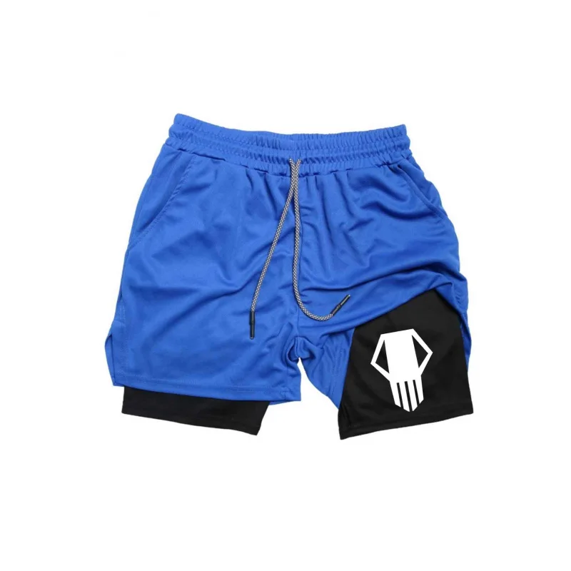 

Men Running Shorts 2 In 1 Double-deck Sport Shorts Sportswear Gym Fitness Short Pants Training Jogging Bottom Men's Clothing